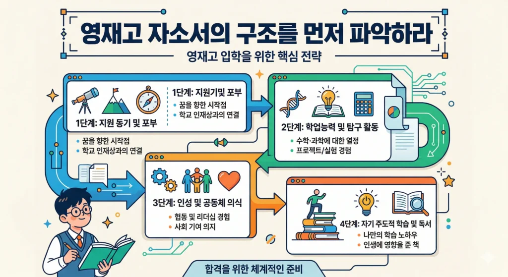영과고 자소서 구조를 먼저 파악하라