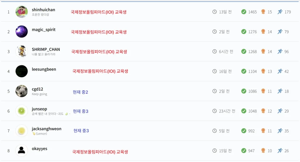 오일러학원 온라인 저지