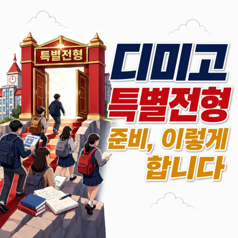 디미고 특별전형