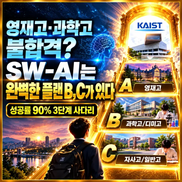 KAIST로 향하는 SW-AI 플랜 B·C 사다리